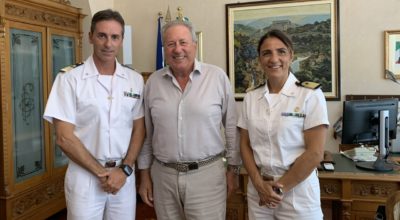 Visita istituzionale del nuovo comandante della Capitaneria di Porto di Pozzallo