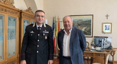 Visita di cortesia del nuovo Comandante provinciale dei Carabinieri, Carmine Rosciano