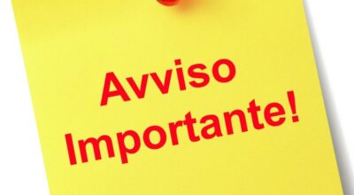 Avviso Importante